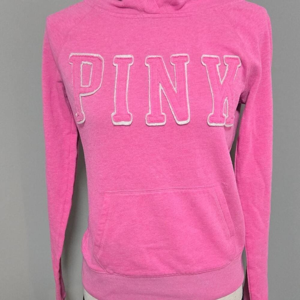 vintage y2k victorias secret pink hoodie sweatshirt XS.